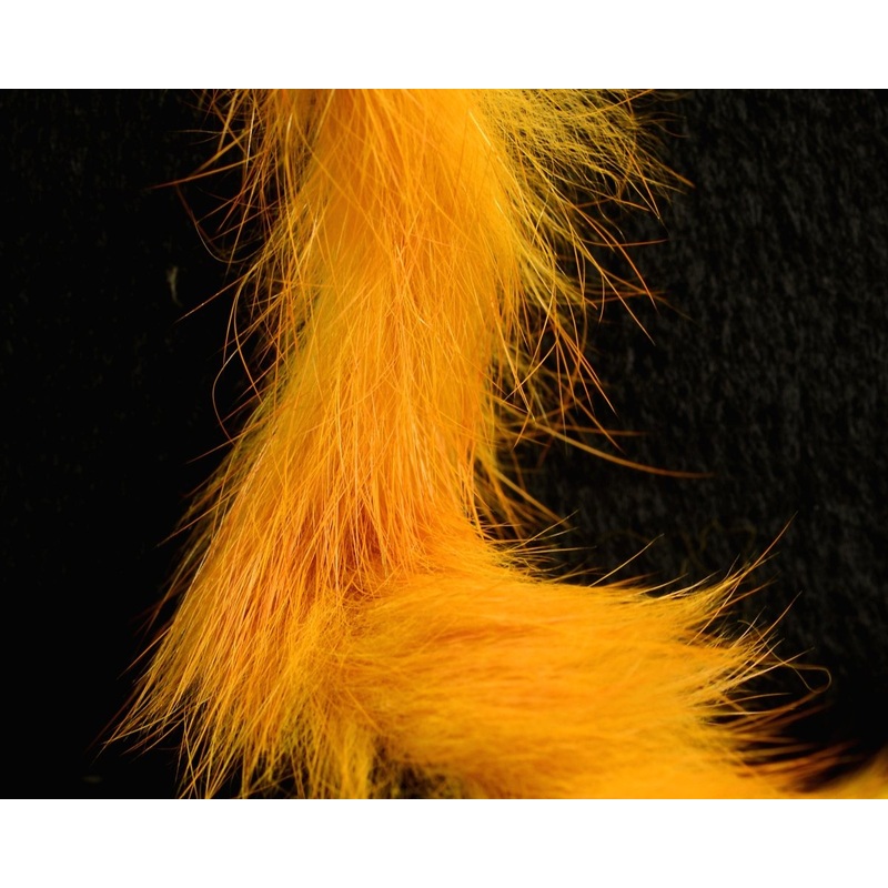 Hareline Magnum Rabbit Strips|Amber|Black|Charcoal|Chartreuse|Cherry|Chinchilla|Copper|Coral|Crawfish Orange|Dark Brown|Dark Olive|Flesh|Fluorescent Blue|Fluorescent Fuchsia|Fluorescent Orange|Fluorescent Pink|Fluorescent Yellow Chartreuse|Gold Variant|Gr