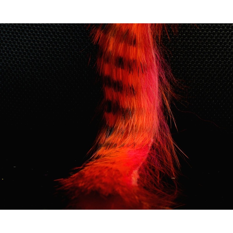 Hareline Magnum Tiger Barred Rabbit Strips