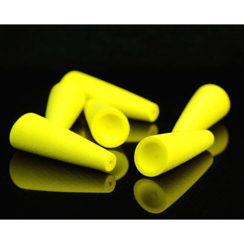 Rainys Pencil Popper Heads|Small|Medium|Large|Black|Chartreuse|White|Yellow|Olive