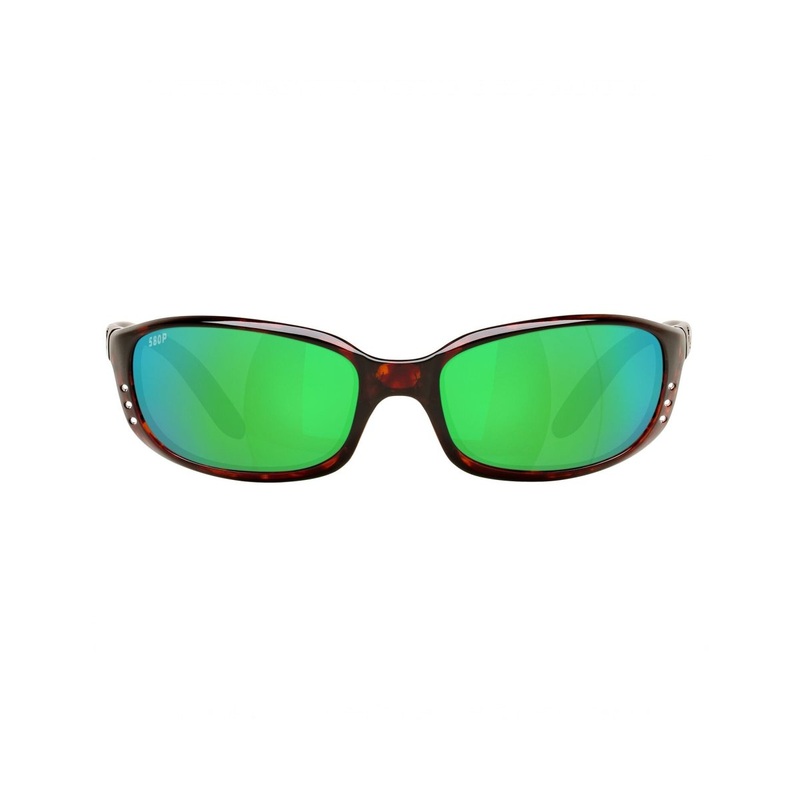 Costa Brine Sunglasses|Gunmetal|Matte Black|Tortoise|Green Mirror Polarized Polycarbonate|Blue Mirror Polarized Polycarbonate