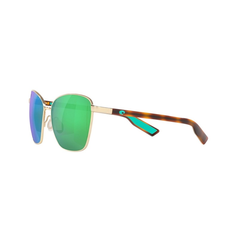 Costa Paloma Sunglasses|Brushed Silver|Shiny Gold|Blue Mirror Polarized Polycarbonate|Green Mirror Polarized Polycarbonate