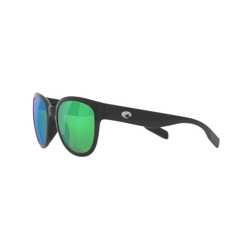 Costa Salina Sunglasses|Black|Green Mirror Polarized Polycarbonate