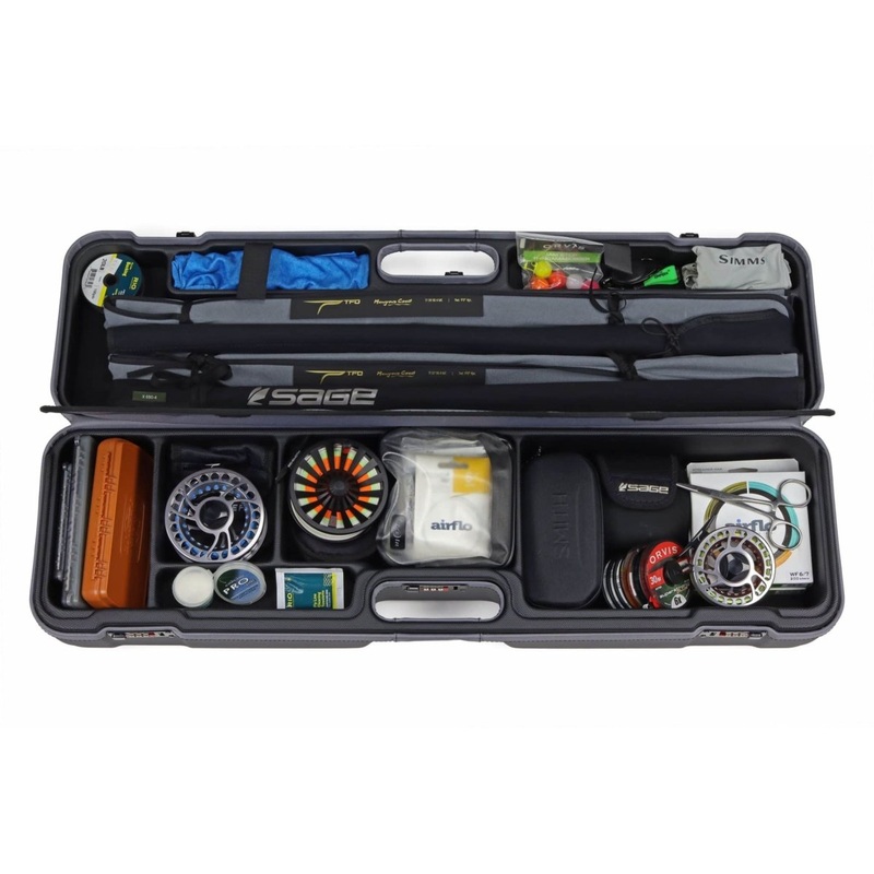 Norfork QR Expedition Fly Fishing Rod & Reel Travel Case  9 6 Rod