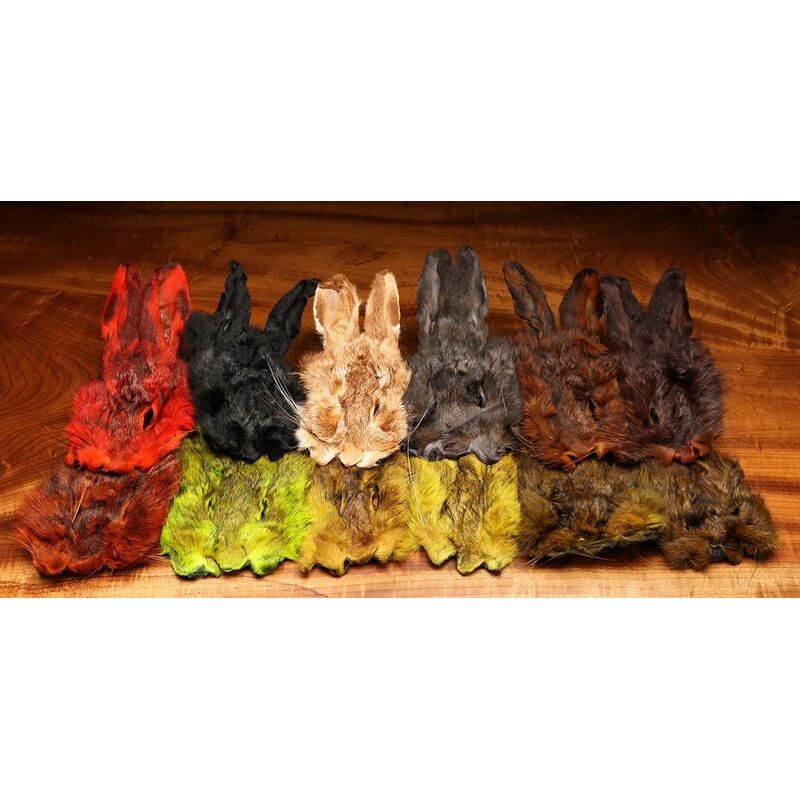 Hareline #1 Hare’s Mask|Natural|Dun|Black|Gold|Golden Brown|Bleached|Light Olive|Olive|Olive Brown|Orange|Rust|Brown|Caddis Green|Dark Brown