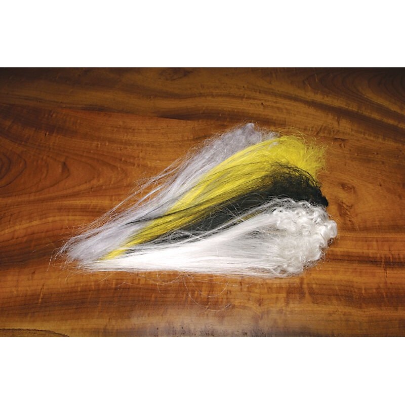 Hedron Big Fly Fiber|Black|Silver Gray|White|Yellow|Green|Blue|Red|Orange|Hot Pink|Neon Fl. Yellow|Fl. Green