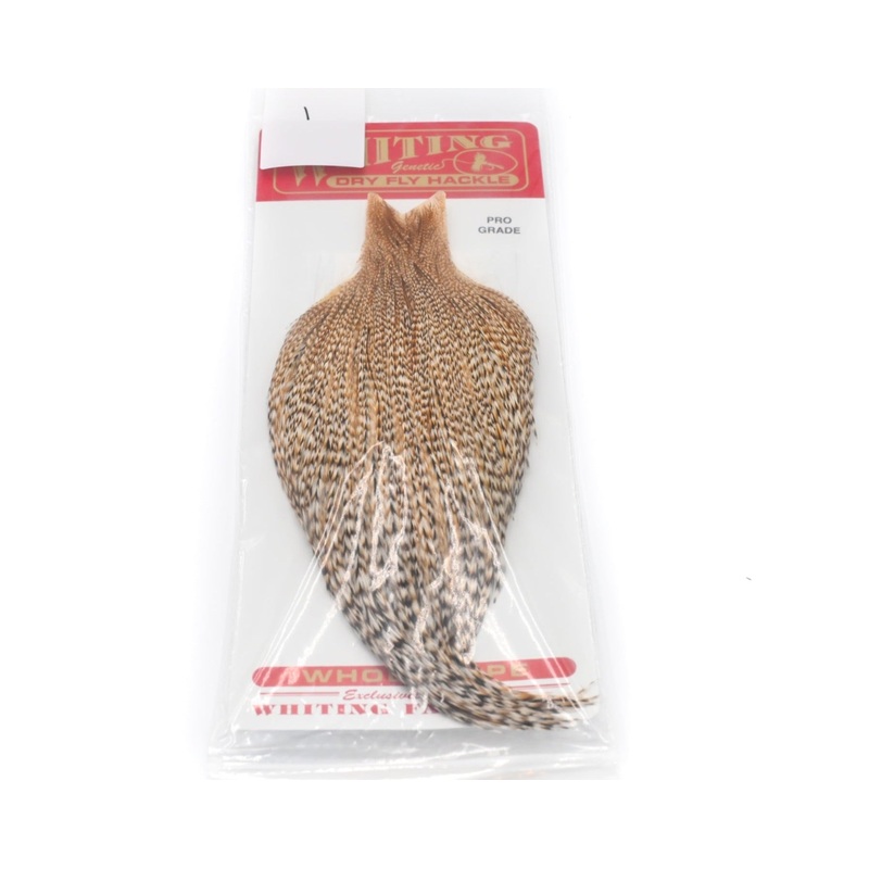 Whiting Farms Dry Fly Hackle – Pro Grade Cape