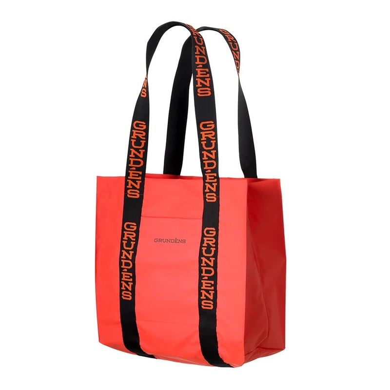 Grundens Tote Bag|Orange|Black