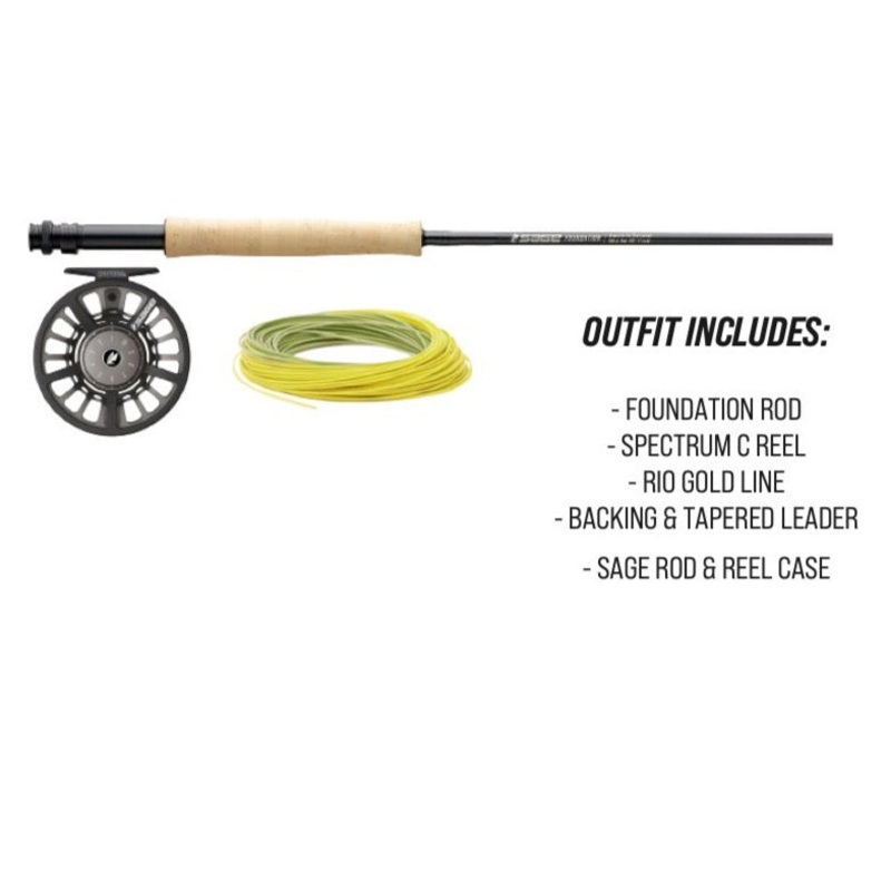 Sage Foundation Fly Rod / Reel Combo Outfit