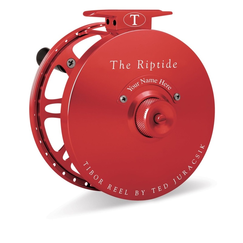 Tibor Riptide Fly Reel|(9-10-11)|Frost Black|Graphite Gray|Lemon Lime|Frost Silver|Royal Blue|Red|Sunset Orange|Aqua|Gold