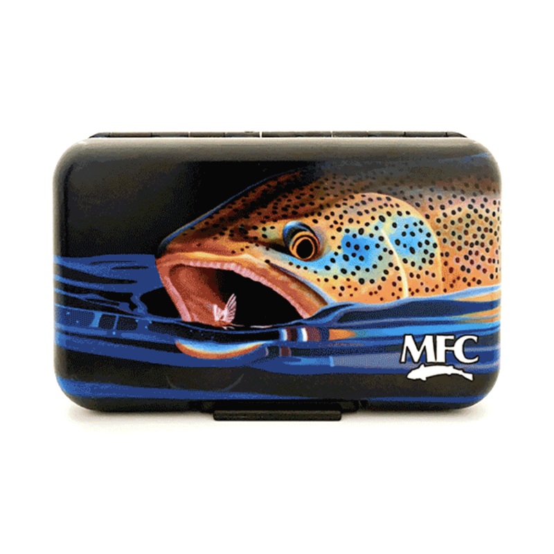 MFC Poly Fly Box|Hallock’s Brown Trout|Hallock’s Cutty|Dirty Worm|Colorado State Flag|Idaho State Flag|Montana State Flag|Wyoming State Flag|Udesen’s Brookie|Udesen’s Keep ‘Em Wet|Udesen’s Montana Brown|Maddox’s Brown Trout XI Skin|Maddox’s Brown XVI|Madd