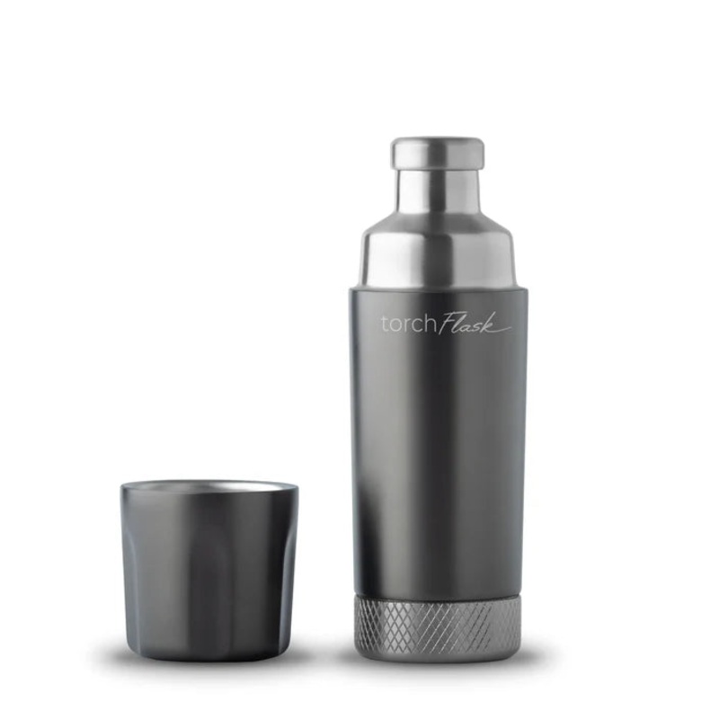 High Camp Torch Flask|GUNMETAL|6OZ