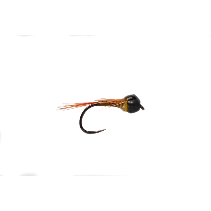 Tech Junkie Perdigon Barbless|OLIVE|RED|16