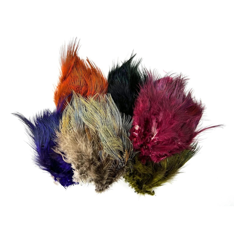 Wapsi Ringneck Pheasant Rump|ORAN|BLACK|NATURAL|OLIVE|PURPLE|WINE