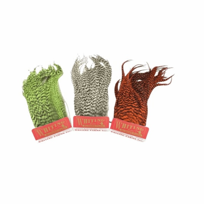 Whiting Farms Bugger Pack|BLACK|BLUE|BRNT ORN|BROWN|BURGUNDY|CHARTRUE|COACHMAN|DK BR GN|GOLD OLI|INSECTGR|NATURAL|OLIVE|ORANGE|PINK|PURPLE|RED|WHITE|YELLOW|GRIZ