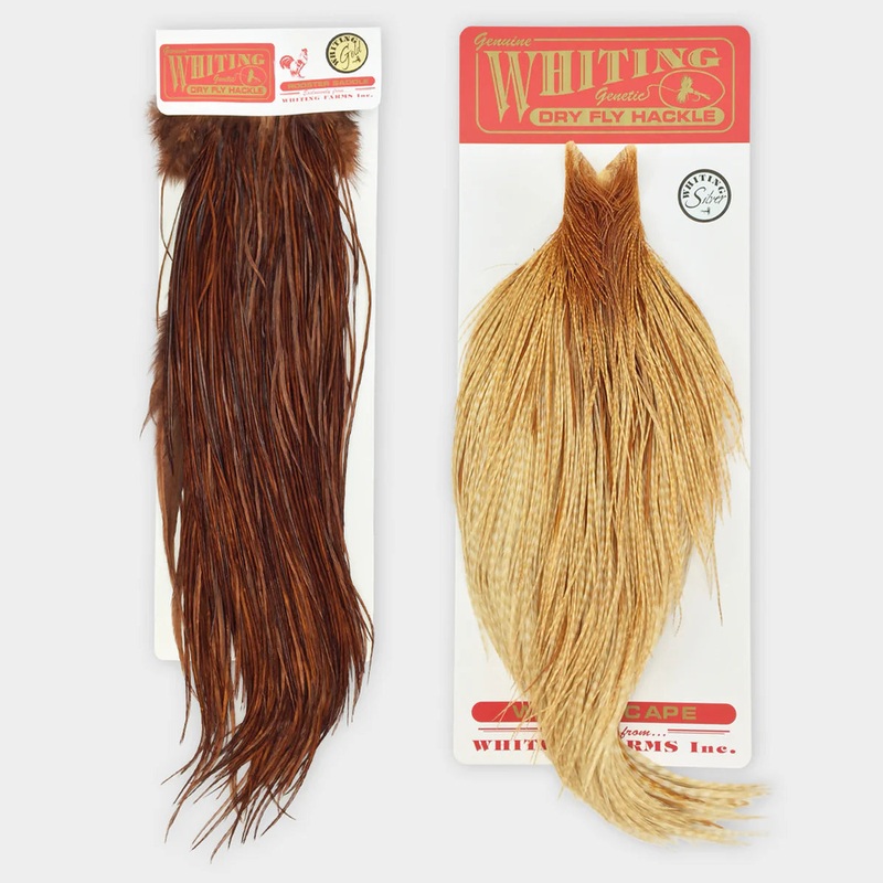 Whiting Farms Hen Cape Gold|BLACK|BROWN|GRIZOLIV|GRIZZLY|MED GING|NAT DUN|WHITE|CAPE