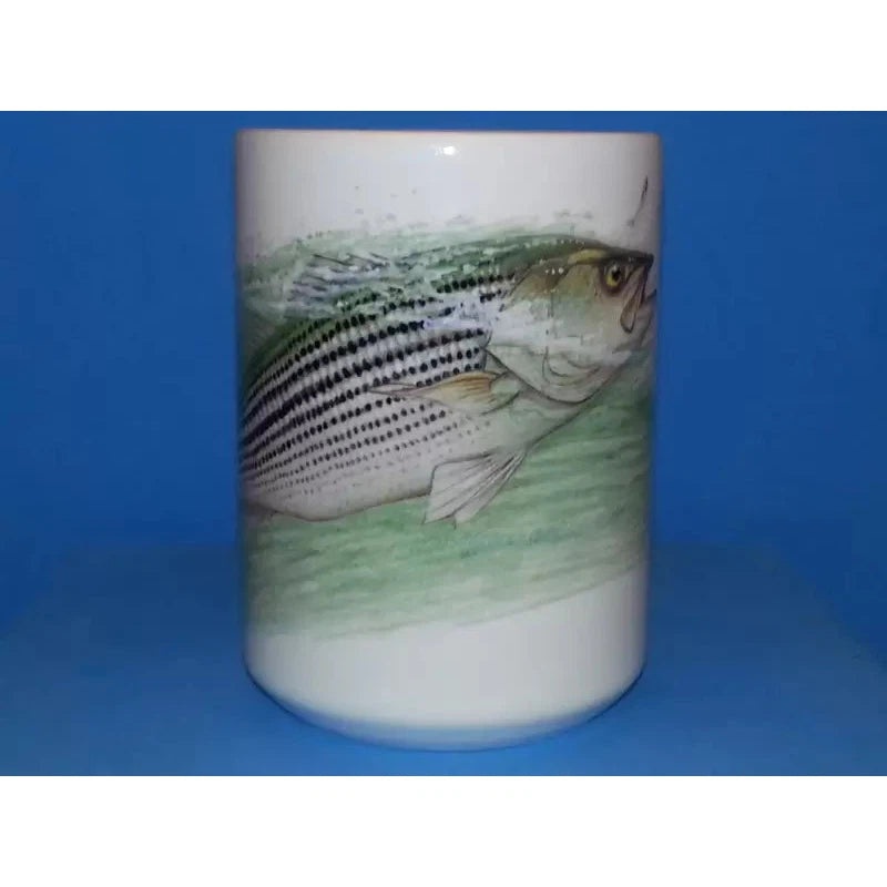 Dave Whitlock Ceramic Mug|BONFISH|BROOK|BROWN|CUTTHROA|LGMOUTH|RAINBOW|STRIPER