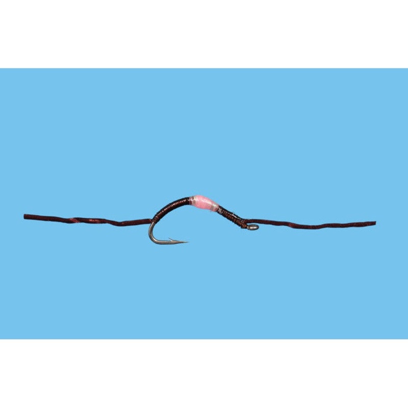 Flossy Worm|BRN|PINK|RED|12