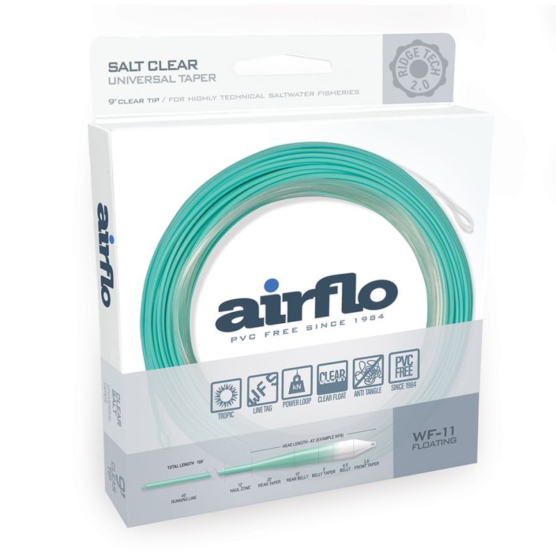 Airflo Superflo Ridge 2.0 Flats Universal 9′ Clear