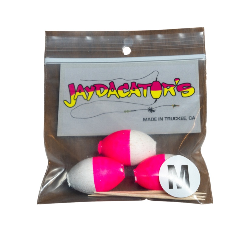 Jaydacator Balsa Indicators|RED/WHIT|RED/YEL|MED|SM|LG