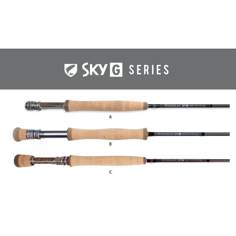Douglas Sky G|8’6″|9’|4WT|5 WT|6WT