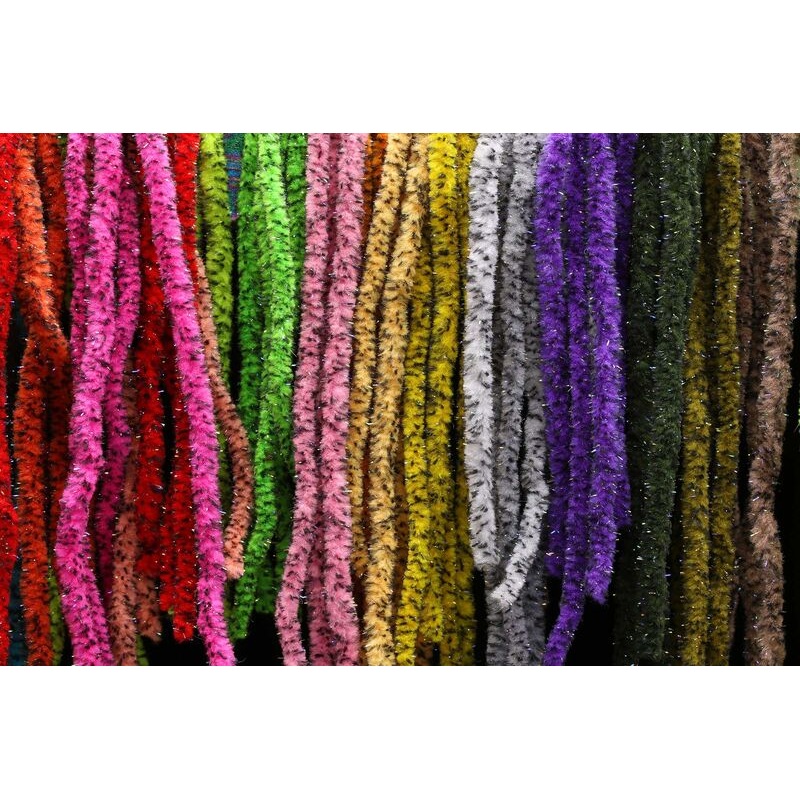Hareline UV Mottled Mop Chenille