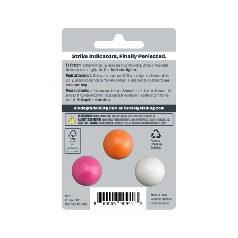 Oros Indicators (3-Pack)|CHARTRUE|GLARE|MULT CLR|RED/WHIT|LG|MED|SM|XSM