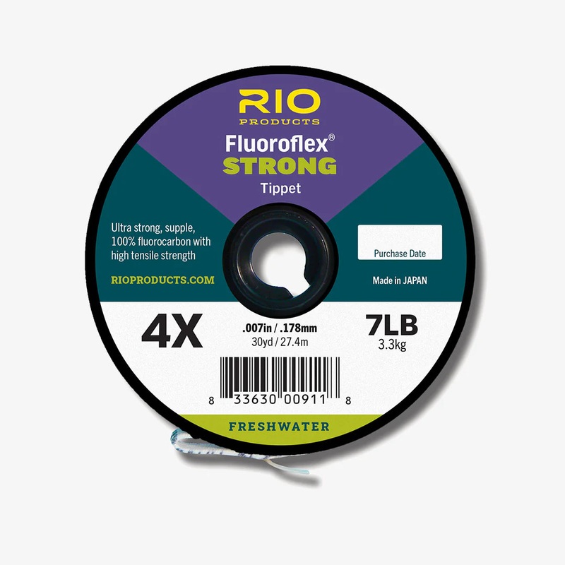 Rio Fluoroflex Strong Tippet|30YD|0X|1X|2X|3X|4.5X|4X|5.5X|5X|6.5X|6X|7X