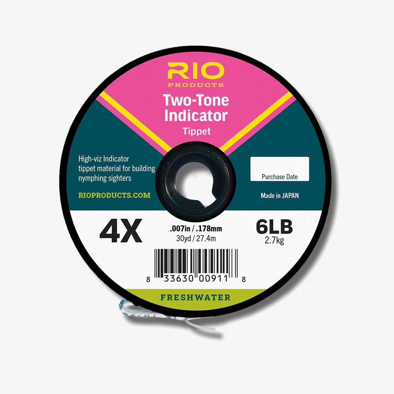 Rio Two Tone Indicator Tippet|1X|5X|6X|30YD