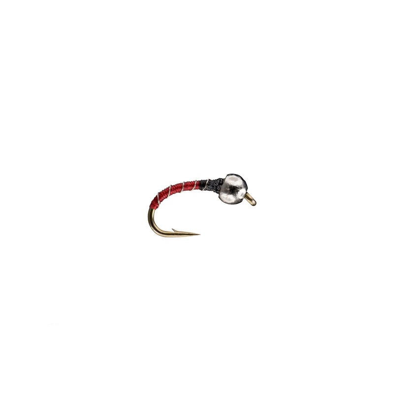 RIO’s Tungsten Zebra Midge|Black|Olive|Black/Olive|Purple|Red/Black||14||16||18||20||22