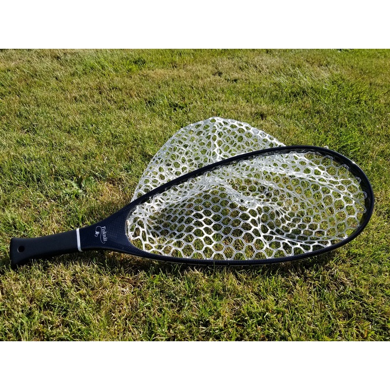 Fisknat Carbon Fiber Nets|Stream Hand w/White Net|San Juan Hand w/White Net|Float Tube w/White Net|Guide Boat w/White Net