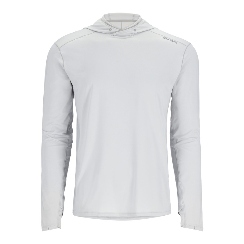 Simms Solarflex Hoody|Sterling|Dolomite Heather|Small|Medium|Large|XL|2XL|3XL