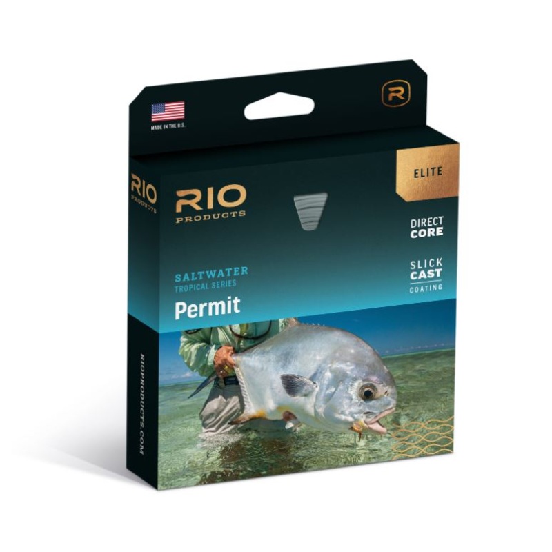 RIO Elite Permit Line|Sand/Orange/Aqua Blue|Dark Sand/Camo/Light Sand|WF8F|WF9F|WF10F
