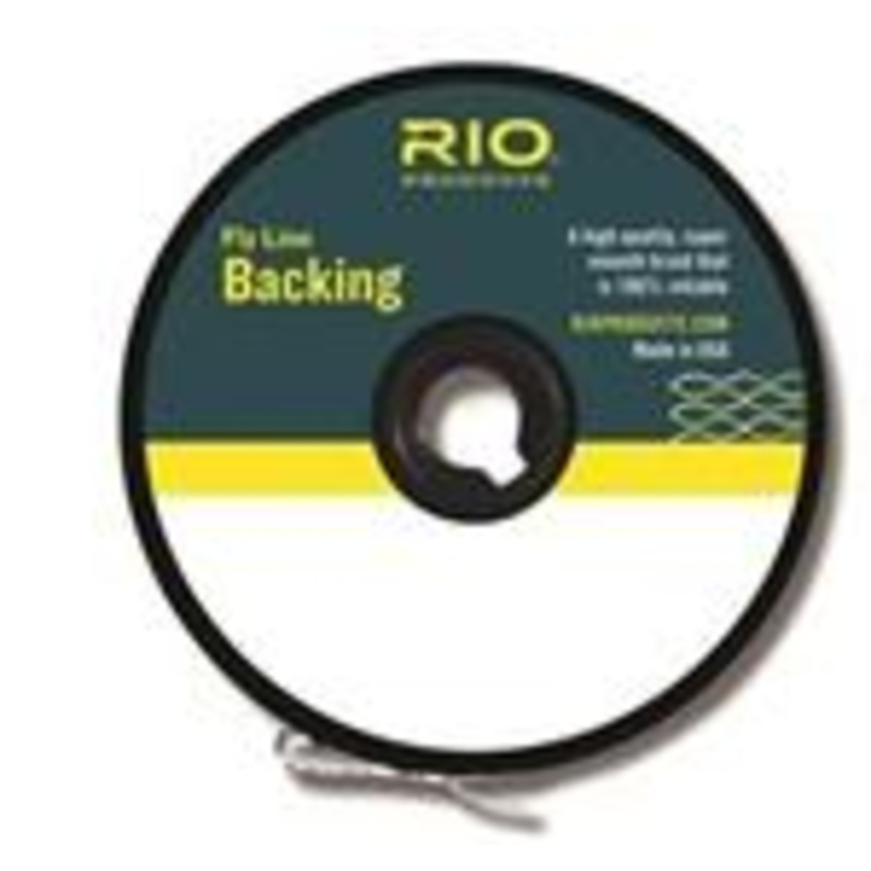 RIO Fly Line Backing|20 Pound|30 Pound|100 Yards|200 Yards|300 Yards|Chartreuse|Orange|Green|Black|Pink|Purple|Red|Light Blue|Dark Blue|Yellow