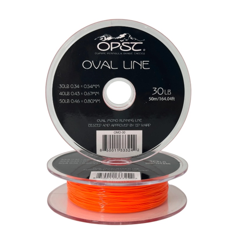 OSPT Oval Mono Running Line|Orange|30LB|40LB|50LB