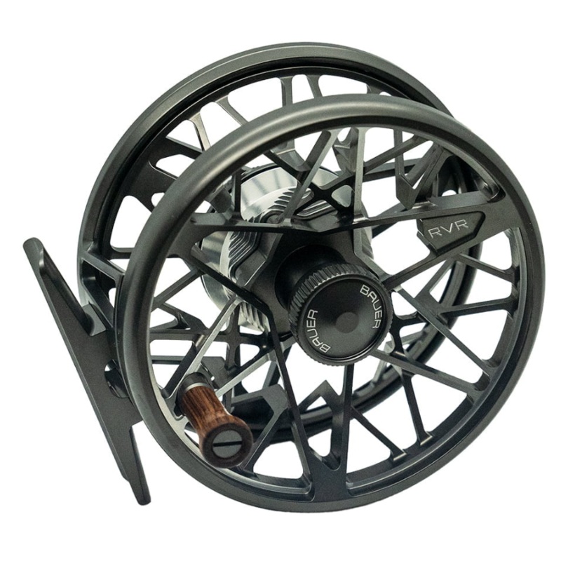 Bauer RVR Reel|Black/Gold Anodize|Charcoal/Silver Anodize|2/3 wt|4/5 wt|6/7 wt