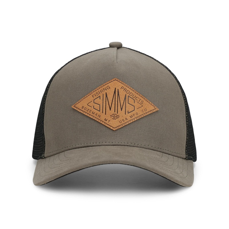 Simms Double Haul Trucker|Smokey Olive|Stone Black