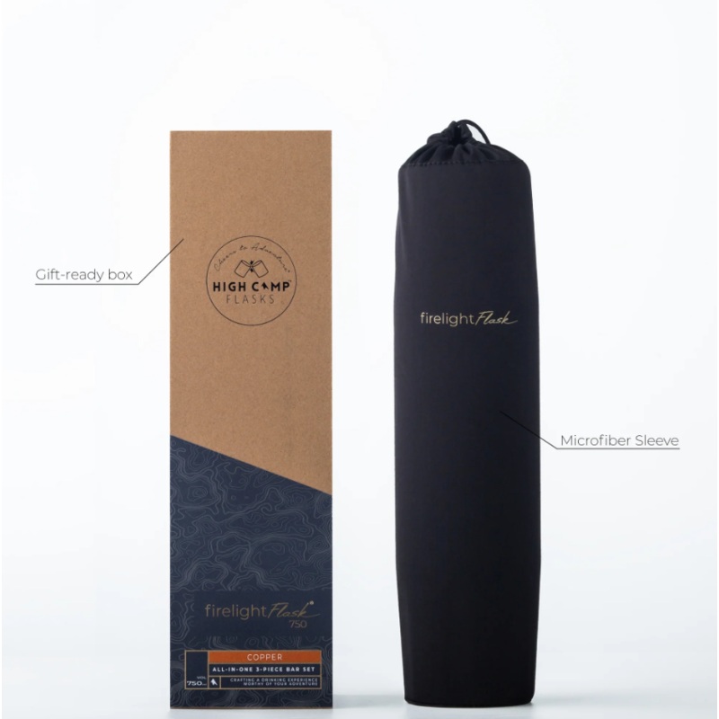 High Camp Firelight Flask 750 // Non-Engraved