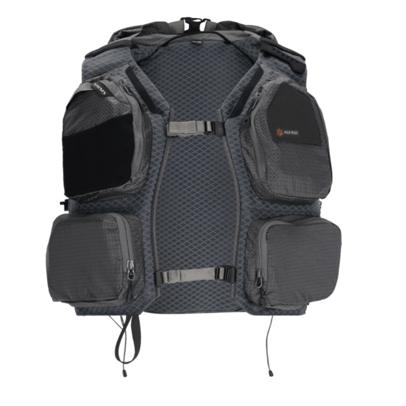 Simms Flyweight Vest Pack|Smoke|S/M|L/XL