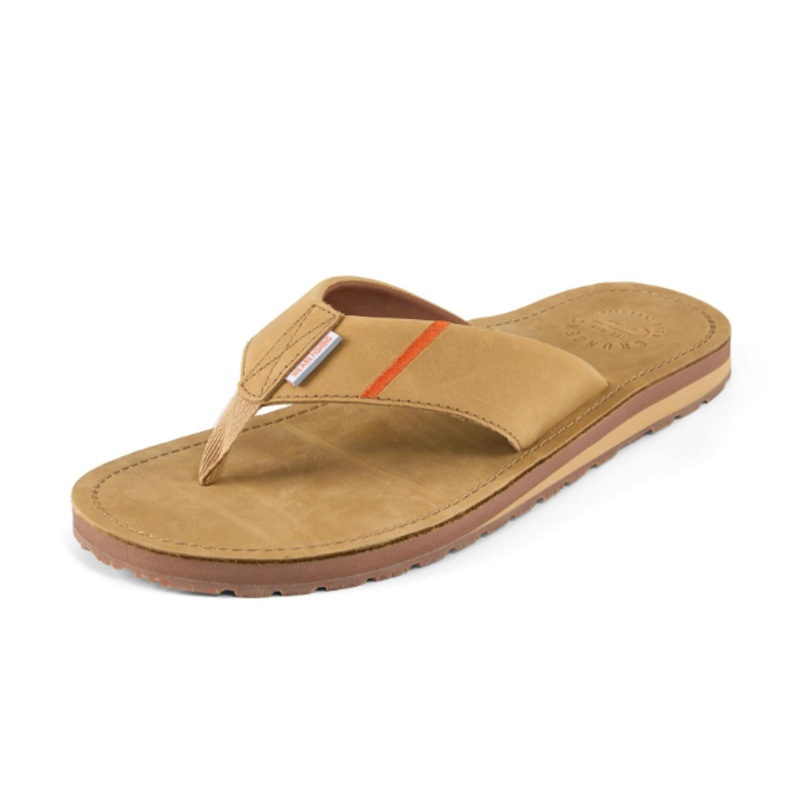 Grundens Mudflats Leather Sandal