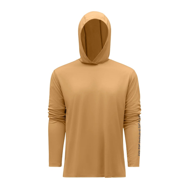Grundens Tough Sun Hoodie|Whiskey|Anchor|Small|Medium|Large|XL|XXL|3XL