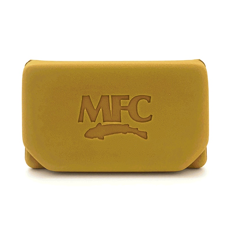 MFC Flyweight Fly Box|Orange|Golden Stone|Udesens keep em wet|Hallocks Brown Trout