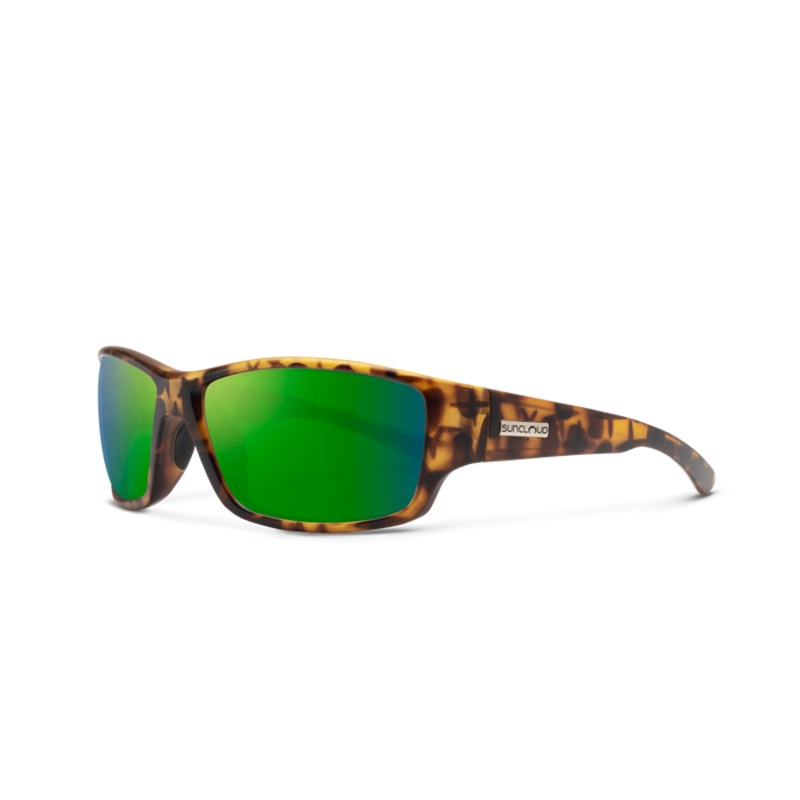 Suncloud Hull|Matte Black w/ Blue Mirror|Black w/ Gray Lens|Tortoise w/ Brown Lens|Matte Tortoise w/ Green Mirror