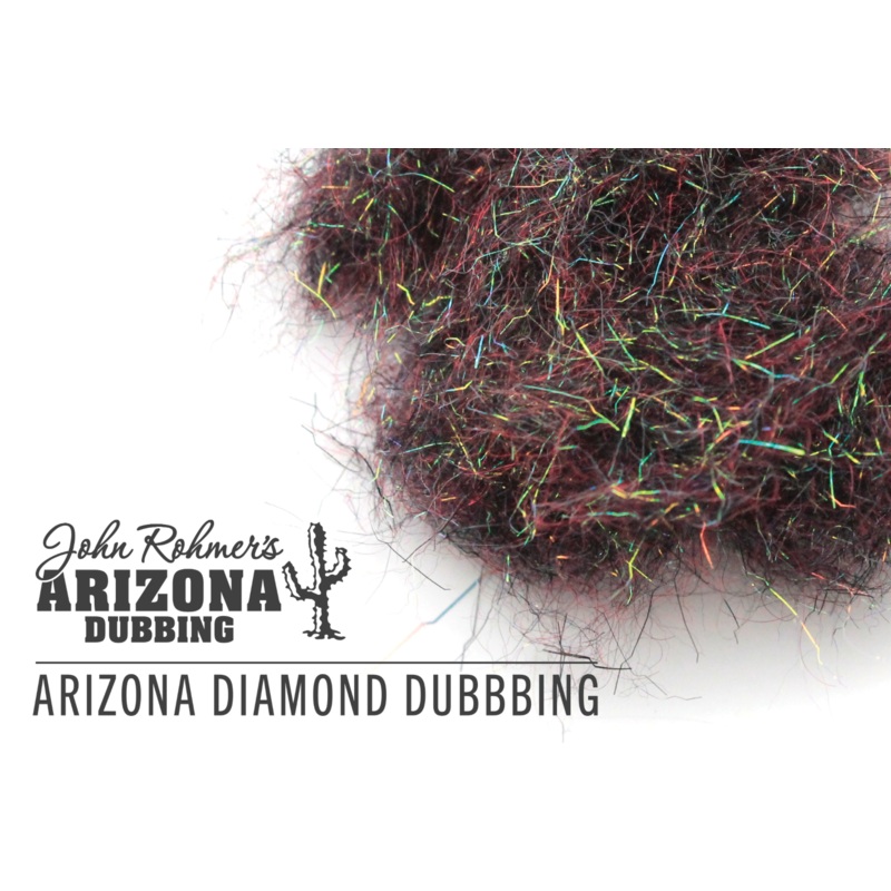 Arizona Diamond Dub by MFC|Black|Blood Leech|Bronze Peacock|Callibaetis|Copper Olive|Dark Hares Ear|Dark Olive Yellow|Olive
