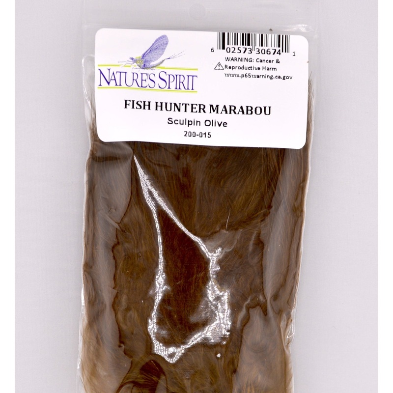 Fish Hunter Blood Quill Marabou By Nature’s Spirt