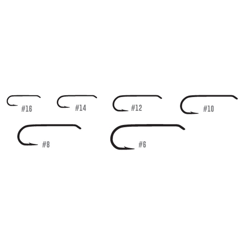 Tiemco Dry Fly Hooks – 2X Terrestrials – TMC5212 (25 PK)