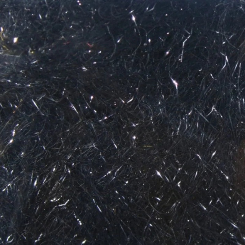 Ripple Ice Dub by Hareline|Black|Fuchsia|Blue Steely|Mother of Pearl|Northern Lights|Shell Pink