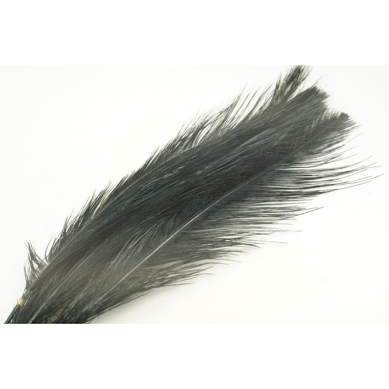 UV2 Raptor Hackle by Hareline|Black|Hot Orange|Hot Pink|Minnow Blue|Shrimp Pink|Bright Purple|Fluorescent Chartreuse