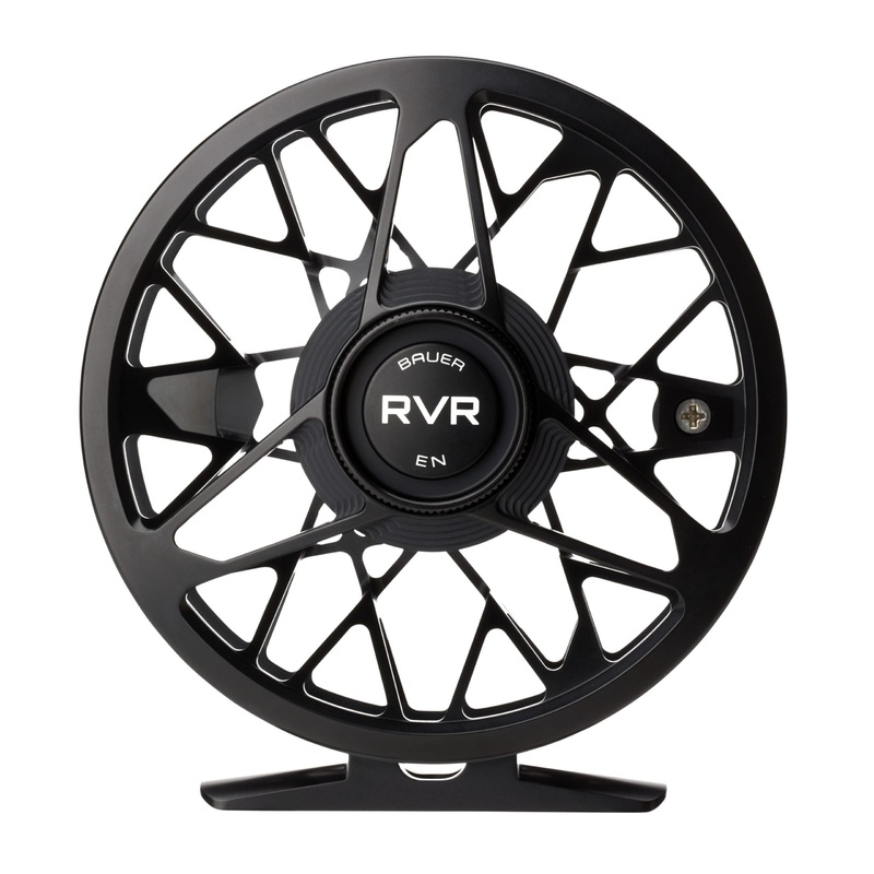 Bauer RVR Euro-Nymph Reel|Black