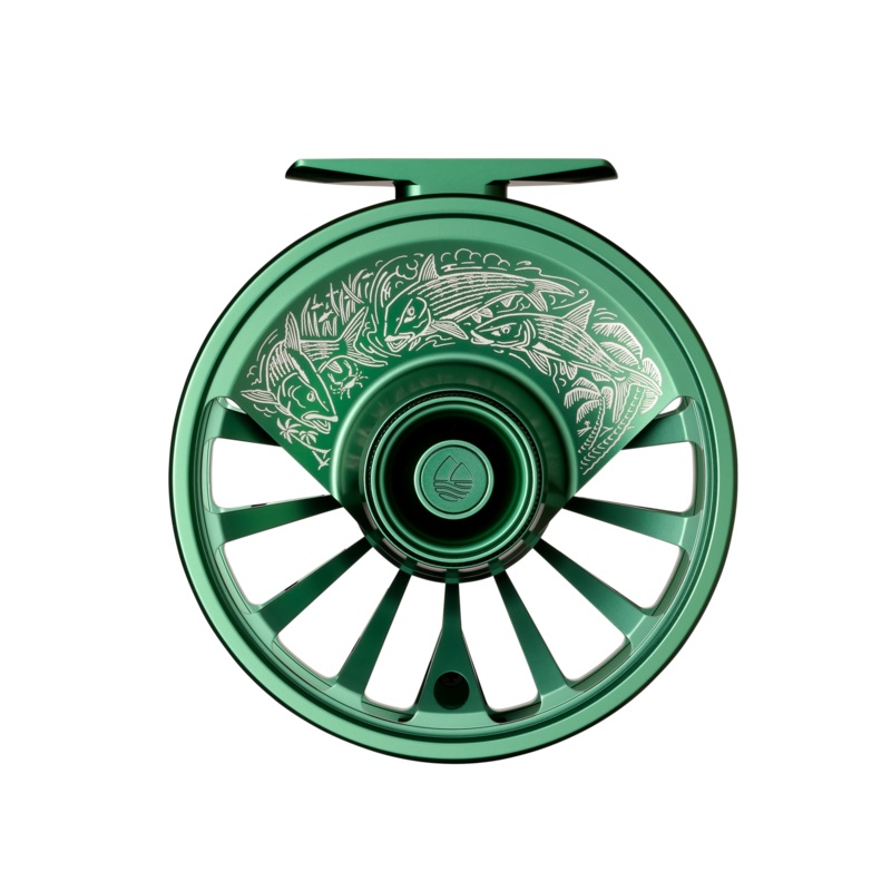 Redington Grande Artist Series // Engraved Saltwater Reel