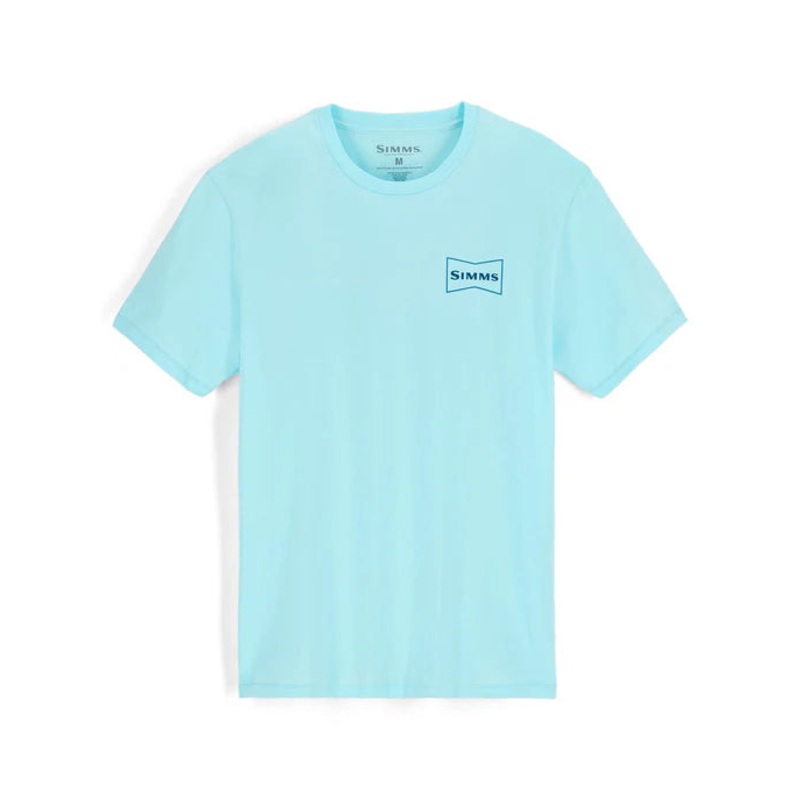 Simms M’s Salty Sign T-Shirt|Sea Breeze|Small|Medium|Large|XL|XXL|3XL